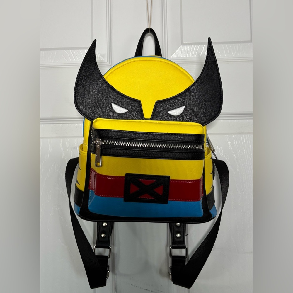 Loungefly Wolverine X-Men Faux Leather Mini Backpack